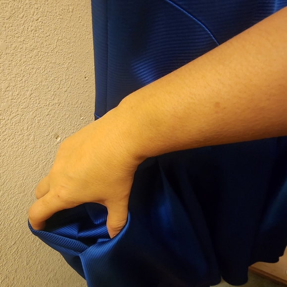 Zac Posen blue cocktail dress with pockets size 8 high quality - Picture 4 of 8